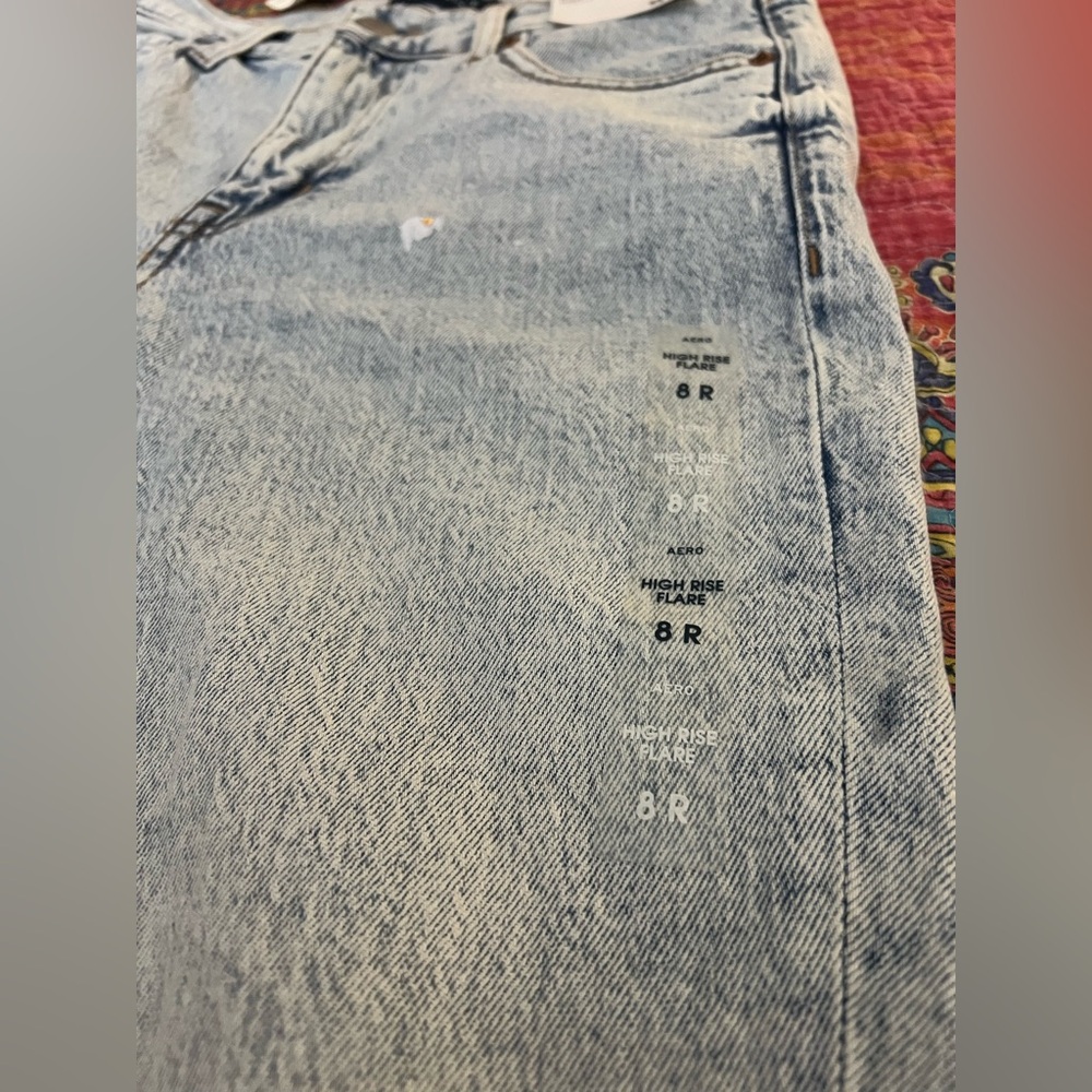High Rise Flare Jeans - Picture 5 of 8